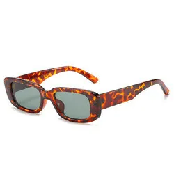 2021 Luxury Brand Travel Men Small Rectangle Vintage Retro UV400 Square Sun Glasses Sun Sunglasses Women 2022 2023