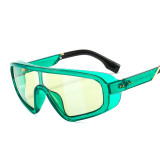 Lbashades Fashion Shield Visor  Sunglasses Women Men Oversized Sun Glasses One Piece Big Frame  Shades Sport UV400