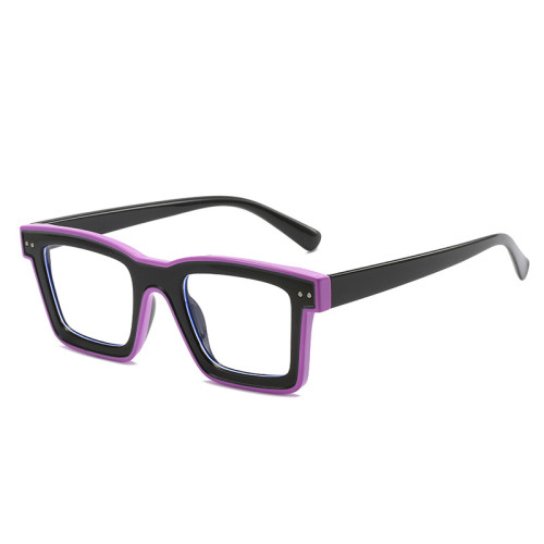 wholesale eyeglass frames tr90 anti blue light glasses  women eyewear frame for women&men square eyeglasses   men