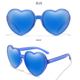 LBAshades 2023 New Colorful Cheap Mirror Love Sunglasses Fashion Heart Party love&roses Sunglasses