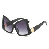 Y2k Fashion Big Frame Eyewear Women Sun Glasses Mens Square Oversized Lunettes De Soleil Vintage