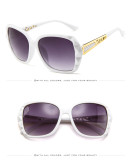 Ladies Sunglasses Oversize Trend Toad Mirror Fashion Large Frame Sunglasses Travel Vacation Retro Sunglasses