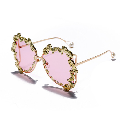 luxury new fashion ladies oversized designer trendy women shades sun glasses sunglasses