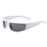 LBAshades Large frame personality sunglasses 2022 cycling sports trend sunglasses uv400 unisex y2k eyewear shades