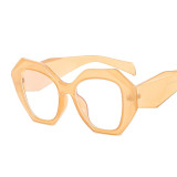 LBAshades Polygon candy color fashionable glasses frame optical anti-blue glasses eyeglasses