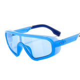 Lbashades Fashion Shield Visor  Sunglasses Women Men Oversized Sun Glasses One Piece Big Frame  Shades Sport UV400