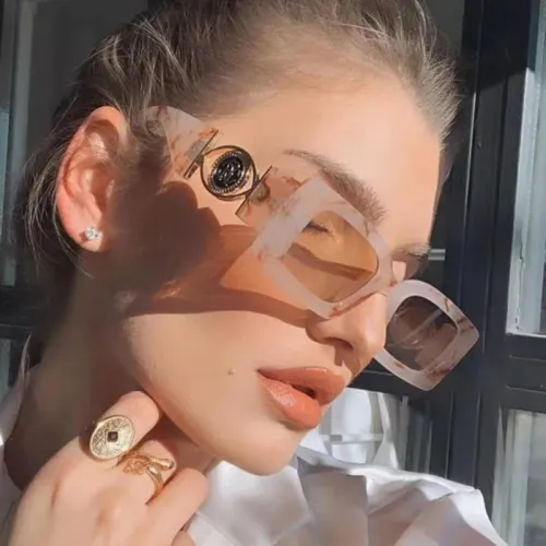 Square Sunglasses Women 2022 Vintage Brand small Women's Sun Glasses Black Gradient Female Glasses Mens Oculos UV400