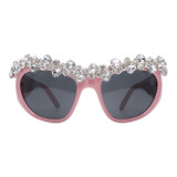 2023 wholesale Fashion trend sunglasses popular Luxury handmade diamond designer rhinestone sunglasses for women