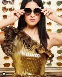 Round Sunglasses Luxury Brand Designer Zircon Sun Glasses UV400 Eyeglasses Personality Eyewear Crystal Leopard Shades GV7049