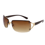 Luxury Fashion Gradient Sunglasses Shade for Women Square Vintage Sunglasses Brand Designer  CAT Eye Trendy OEM PC GV07025
