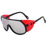 2023 Bicycle One Piece brand one pieces sport sunglasses men Sports Cycling purple mirrored sunglasses custom logo