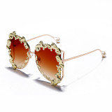 luxury new fashion ladies oversized designer trendy women shades sun glasses sunglasses