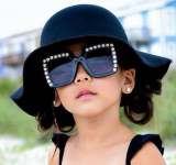 Wholesale  Brand Design Diamond Shades Rhinestone Little Girl  Boy  Children Sunglasses Kids 2021