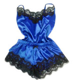 Sexy Pajamas Sets Feather Satin Nightgown Home Pijamas Ladies 3pcs Underwear Lounge Wear Sets Women Plus Size Women'S Sleepwear