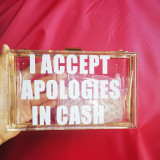Custom Logo Hoe Ita Bling Overnight Bag Clear Acrylic Clutch Purse 2022 Mochila Bolsa Sac a Main Femme Tas Spend The Night Bags