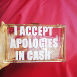 Custom Logo Hoe Ita Bling Overnight Bag Clear Acrylic Clutch Purse 2022 Mochila Bolsa Sac a Main Femme Tas Spend The Night Bags