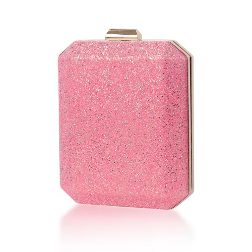 N535 Fashion party pu leather shiny cosmetic clutches purse wedding evening bags