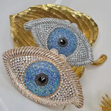carteras Bolsas Female Lady Crystal Hand Bags Bling Eye Rhinestone Diamond women's clutches Evening Bags