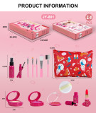 Children's toys popular simulation cosmetics lipstick nail polish nail enhancement model girls' family toy set