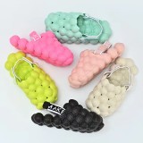 Drop Shipping New Fashion Kids Soft Eva Outdoor Sandals With Removable Straps Boys Girls Bubble Slides For Kids
