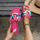 2023 new style summer beach casual slipper flip-flops outdoor female shoes slides for women