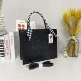 New Trendy Crossbody Handbags Pu Leather Luxury Large Capacity Ladies Protect Black People Designer Tote Bag For Women