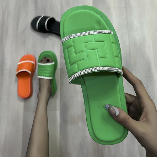 2023 new style flat sandals slippers for women flip-flops  summer beach casual slipper flip-flops outdoor