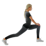 Women Gym Fitness Clothing Seamless Cropped Long Sleeve Top Yoga Sliming Leggings Gym Sportswear Sport Workout Track