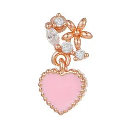 New Fashion 20G stainless steel thin rod micro inlaid zircon geometric piercing jewelry for women earrings