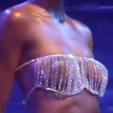 hot selling sexy bikini bra personalized stage performance diamond body chain