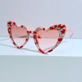 LBAshades New Fashion Love Sunglasses Candy Color Girls Sunglasses Party Heart Glasses Sunglasses