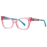 2023 Newest Female Top Designer Women Eyeglasses Gafas Para Mujer Floral Fashion Spectacle Cat Eye Optical Eyewear Glasses Frame