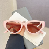 retro sunglass Personality sun glasses hip pop small cat eye designer sunglasses famous brands glasses women 2023
