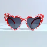 LBAshades New Fashion Love Sunglasses Candy Color Girls Sunglasses Party Heart Glasses Sunglasses
