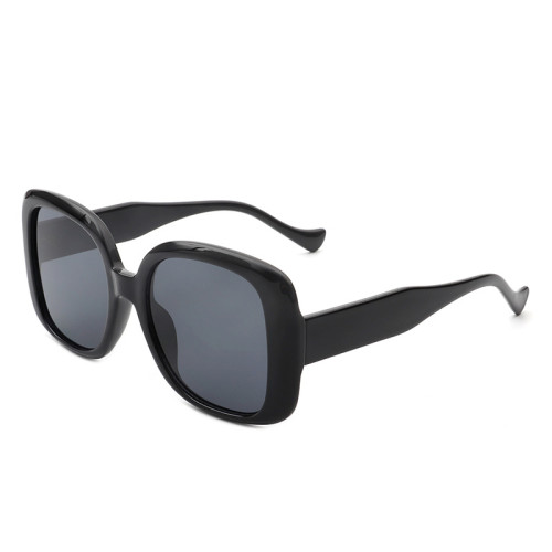 Wide temple 	sun glasses female personality shades ins oversized women sunglasses 2023 female