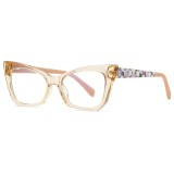 2023 Newest Female Top Designer Women Eyeglasses Gafas Para Mujer Floral Fashion Spectacle Cat Eye Optical Eyewear Glasses Frame