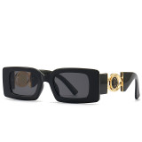 Luxury Latest Sunglasses Shades Glasses Modern Gradient Female Glasses Mens Oculos 2022 Narrow Square Premium Sunglasses