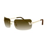 122 Rimless square sunglasses pc unisex uv400 sunglasses women 2023 retro diamond  gafas de sol glasses women