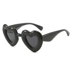 Sunglasses 2023 new y2k heart shades for women uv400 wholesale custom own logo classic fashion pink lunette de soleil