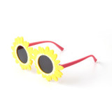 New Fashionable Children's Funny Sunglasses Party Photography Cartoon Daisy Glasses Beach Sunscreen Sunglasses