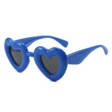 Sunglasses 2023 new y2k heart shades for women uv400 wholesale custom own logo classic fashion pink lunette de soleil