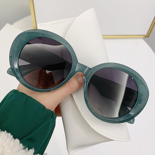 7566 gafas de sol 2023 luxury Round Polarized Retro Designer Sunglasses for Women anti uv glasses oversized sunglasses