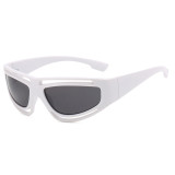 Ins fashion hot y2k sunglasses men women classic Futuristic lentes de sol high-quality custom own logo outdoors party lunettes