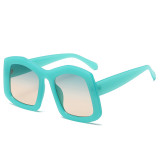 2022 Oversized Irregular Sunglasses For Men And Women Sunglass With Orange Frames