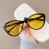 7212 New cat eye 2023 sunglasses women personality UV protection sun glasses female TR90 fashion glasses vintage eyewear