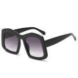 2022 Oversized Irregular Sunglasses For Men And Women Sunglass With Orange Frames