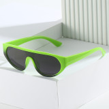 LBAshades 2129 New arrival one piece lens sunglasses colorful jelly-color sun glasses for women men custom logo