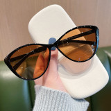 7212 New cat eye 2023 sunglasses women personality UV protection sun glasses female TR90 fashion glasses vintage eyewear