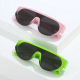 LBAshades 2129 New arrival one piece lens sunglasses colorful jelly-color sun glasses for women men custom logo