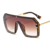 New Oversized Square Sunglasses 2023 Women Vintage Retro Sun Glasses Female Men Luxury Brand Black Big Frame INS Fashion Shades